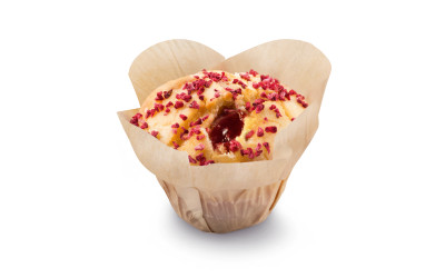 Raspberry Yoghurt Muffin
